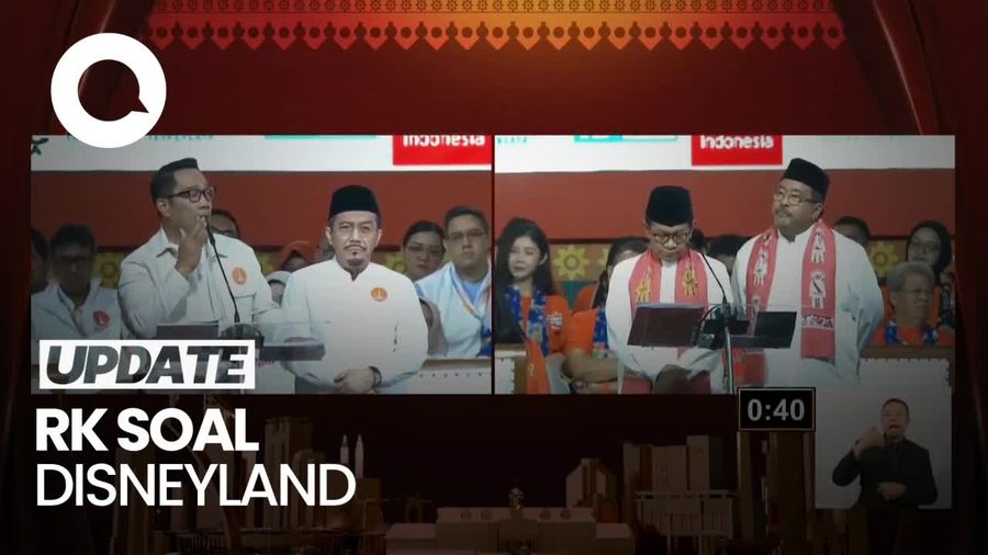 Video RK Disinggung Pram soal Disneyland: Tugas Pemimpin Berimajinasi