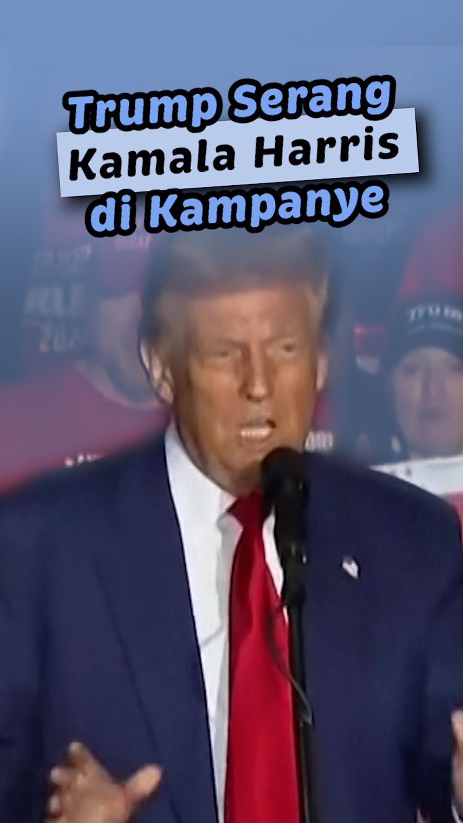 Video: Trump Sebut Kamala Harris Bencana, Singgung Tragedi 7 Oktober