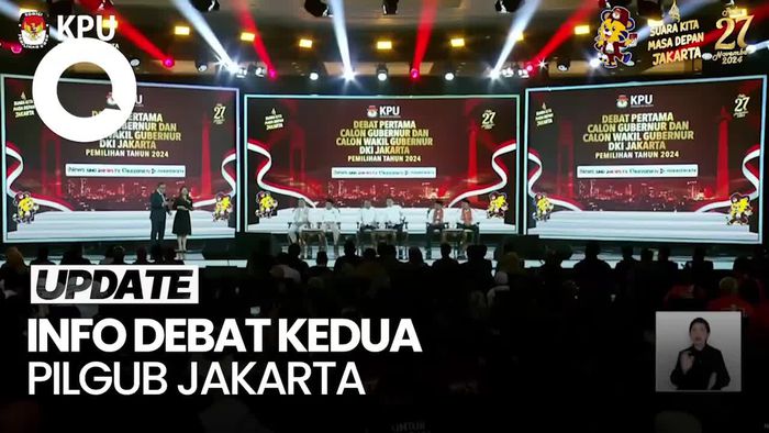 Video: Simak! Seputar Debat Kedua Pilgub Jakarta Hari Ini