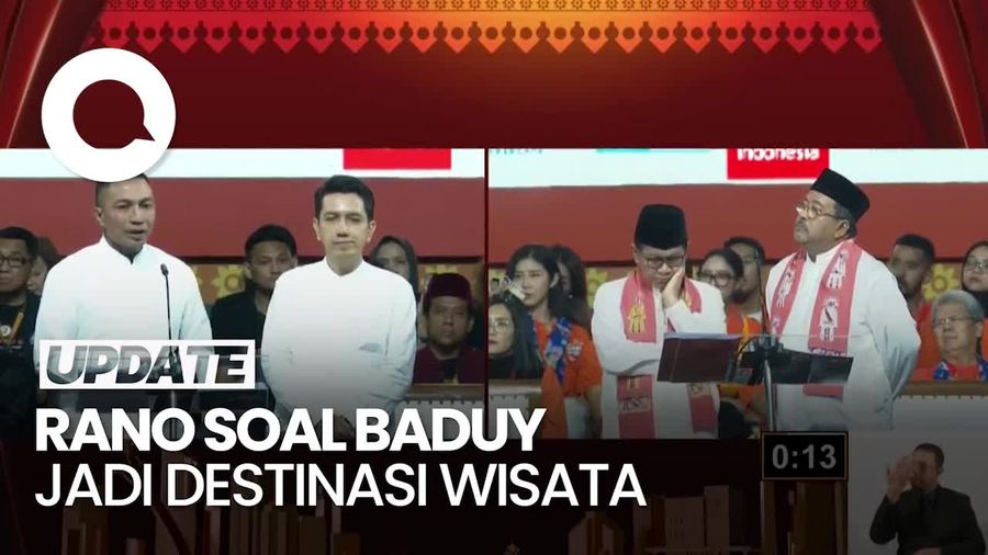 Video: Dharma Ungkit soal Baduy Dijadikan Destinasi Wisata, Ini Respons Rano