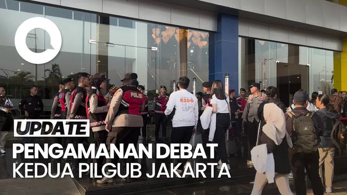 Video: 1.221 Personel Gabungan Bersiaga Amankan Debat Kedua Pilgub Jakarta