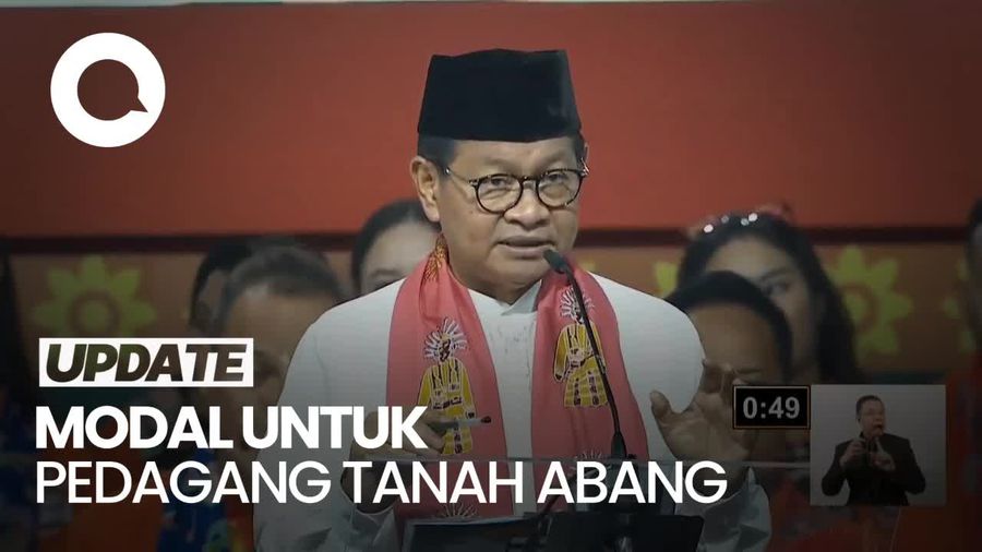 Video: Janji Pramono Kucurkan Rp 300 M untuk Pedagang Tanah Abang