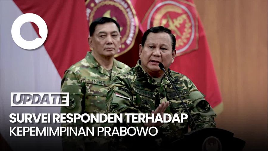 Video Survei Indikator: 85,3% Responden Yakin Kepemimpinan Prabowo