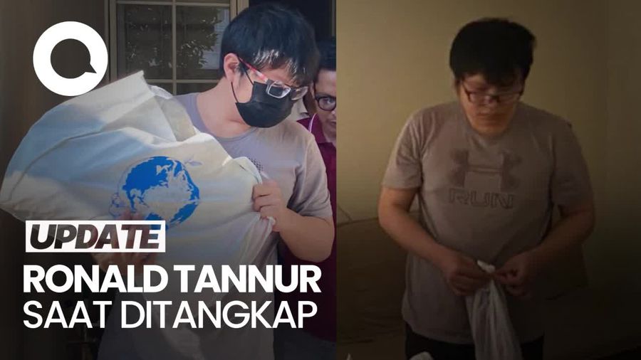 Video Reaksi Ronald Tannur saat Ditangkap Kejati Jatim: Tak Ada Perlawanan