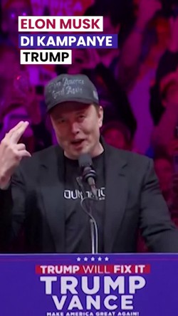Video Hadiri Kampanye Trump, Elon Musk: Saya MAGA Gelap dan Gotik