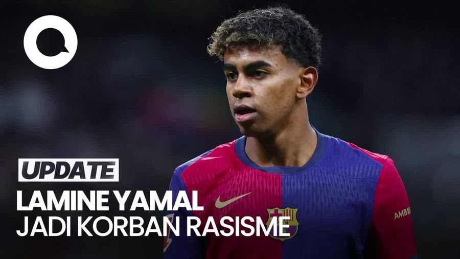 Video: Ramai-ramai Kutuk Aksi Rasisme Fans Madrid ke Lamine Yamal