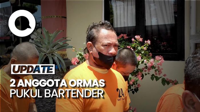 Video: Tampang Dua Anggota Ormas Pemukul Bartender di Kerobokan