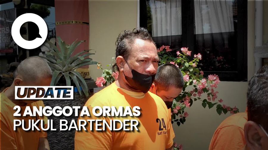 Video: Tampang Dua Anggota Ormas Pemukul Bartender di Kerobokan