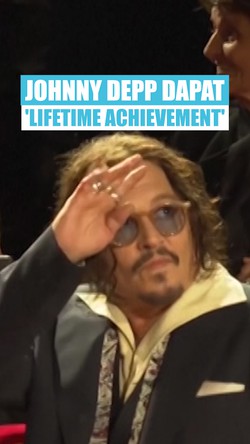 Video: Penghargaan Prestasi Seumur Hidup Johnny Depp