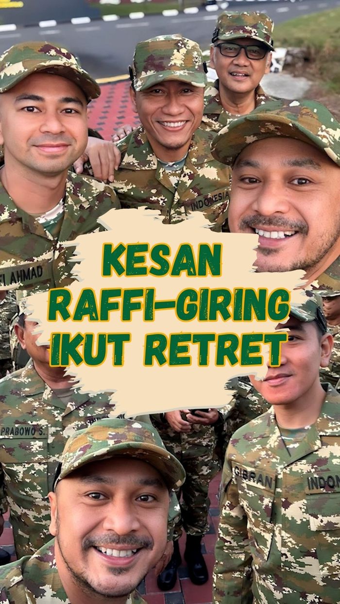 Video: Kesan Manis Raffi Ahmad-Giring Ganesha Ikuti Retret di Magelang