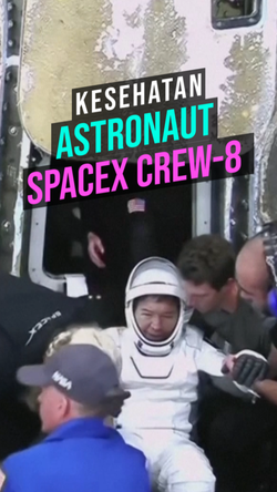 Video: Kesehatan Astronaut SpaceX Crew-8 NASA Saat Tiba di Bumi 