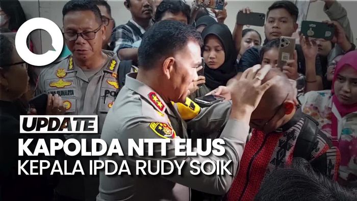 Video Momen Kapolda NTT Elus Kepala Ipda Rudy Soik Seusai Rapat Komisi III
