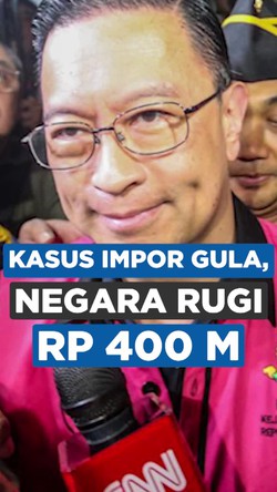 Video: Modus Korupsi Impor Gula Kemendag yang Bikin Negara Rugi Rp 400 M