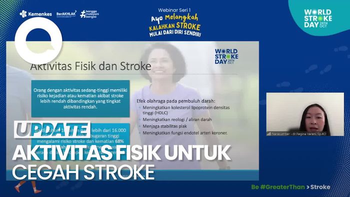 Video Aktivitas Fisik Dapat Kurangi Risiko Stroke