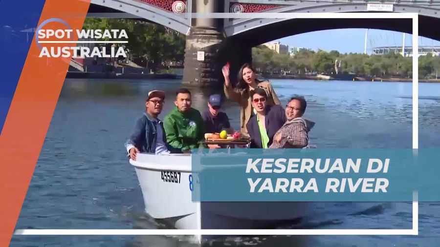 Menikmati Keseruan Berperahu di Yarra River, Australia