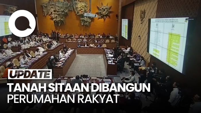 Video Maruarar Sirait Usul Tanah Sitaan Korupsi Dibangun Perumahan Rakyat