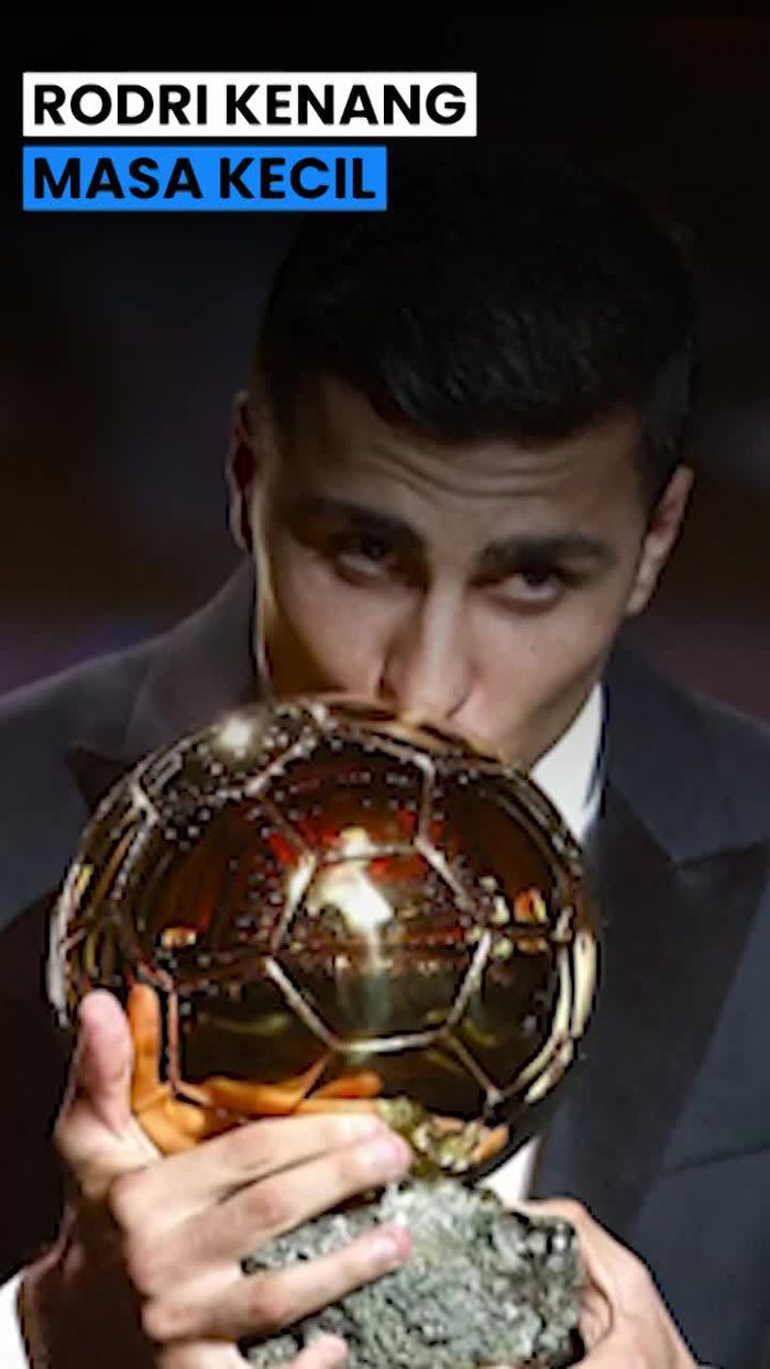 Video: Raih Ballon dOr 2024, Rodri Teringat Masa-masa Nonton Messi-CR7