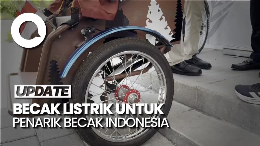 Video Prabowo Bakal Bagi-bagi 500 Becak Listrik di Seluruh Indonesia