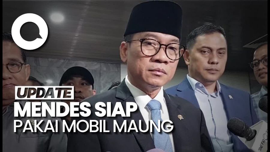 Video Mendes Yandri soal Pakai Mobil Maung: Apapun Perintah Presiden Kita Siap