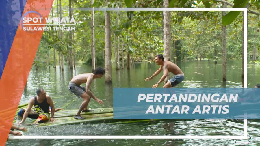 Bersaing Antar Artis di Pertandingan Seru Danau Musiman, Sulawesi Tengah