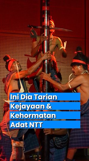 Ini Dia Tarian Kejayaan & Kehormatan Adat NTT