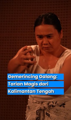 Gemerincing Galang: Tarian Magis dari Kalimantan Tengah