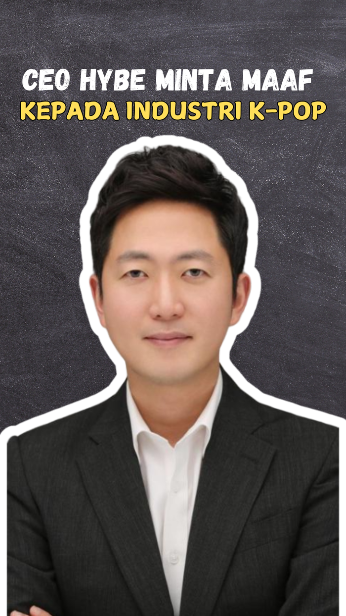 Video: Poin-poin Permintaan Maaf CEO HYBE kepada Industri K-Pop