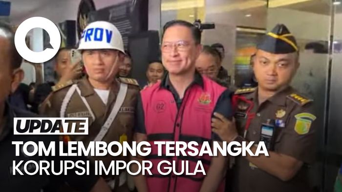 Video: Tom Lembong Jadi Tersangka Korupsi Impor Gula, Langsung Ditahan!