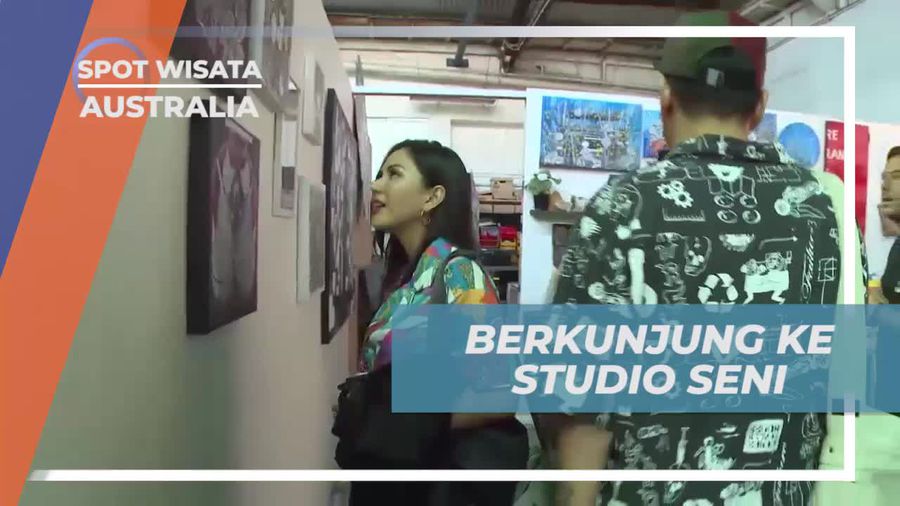 Mengunjungi Studio Seni Penuh Karya di Melbourne, Australia