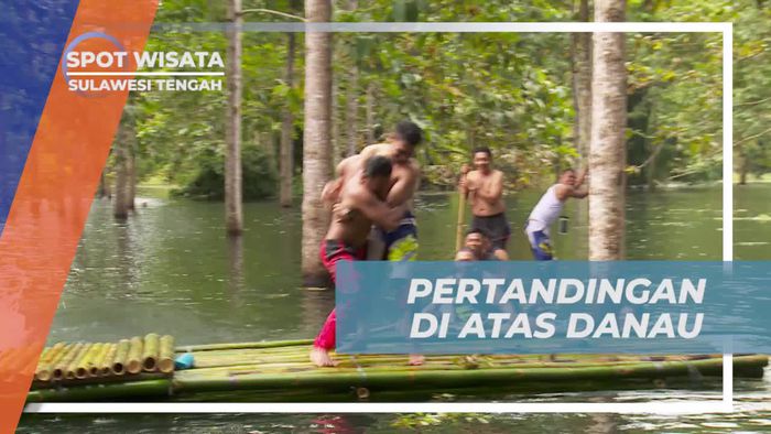 Bertanding Seru di Atas Danau Musiman, Sulawesi Tengah