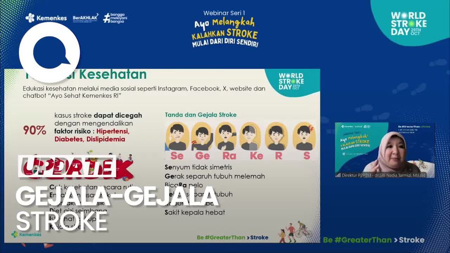 Video: Jangan Terlambat Sadari Stroke, Segera ke RS Jika Alami Gelaja Ini
