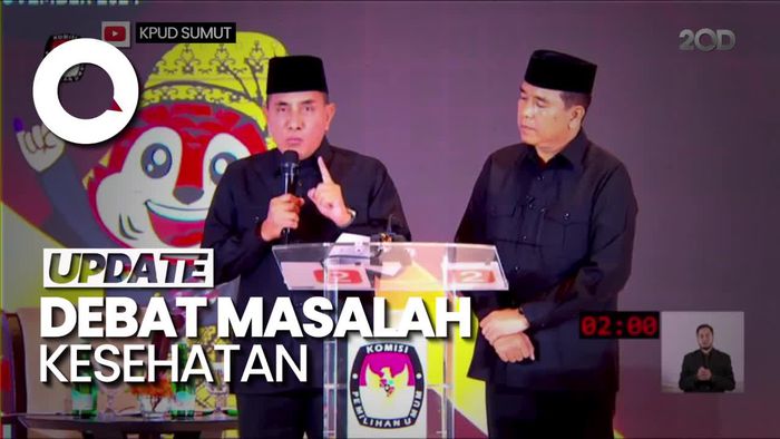 Video: Adu Gagasan Edy-Bobby soal Keterbatasan Dokter di Sumut