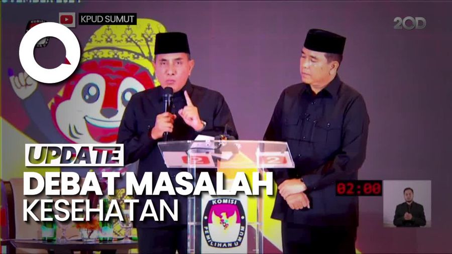 Video: Adu Gagasan Edy-Bobby soal Keterbatasan Dokter di Sumut