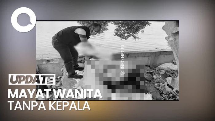 Video Heboh Penemuan Mayat Wanita Tanpa Kepala di Muara Baru Jakut