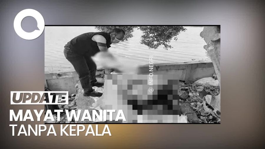 Video Heboh Penemuan Mayat Wanita Tanpa Kepala di Muara Baru Jakut