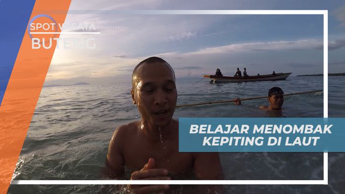 Berburu Kepiting di Laut Bersama Warga Kampung Bajo Buton Tengah