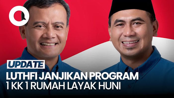 Video Janji Luthfi-Yasin Jika Terpilih: 1 KK 1 Rumah Layak Huni