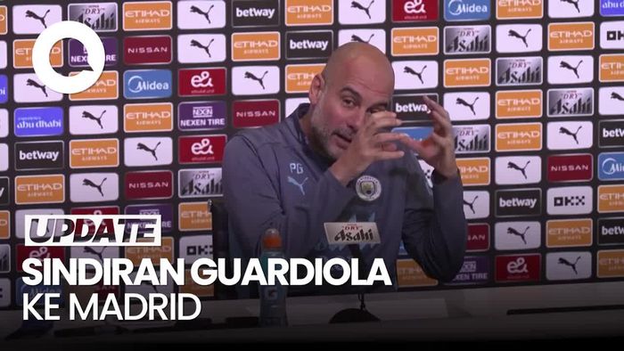 Video Sindiran Guardiola ke Madrid: Haaland Raih Treble, Messi yang Menang Ballon dOr