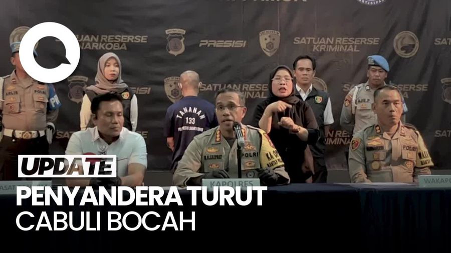 Video: Penyandera Bocah di Pos Polisi Pejaten Juga Cabuli Korban