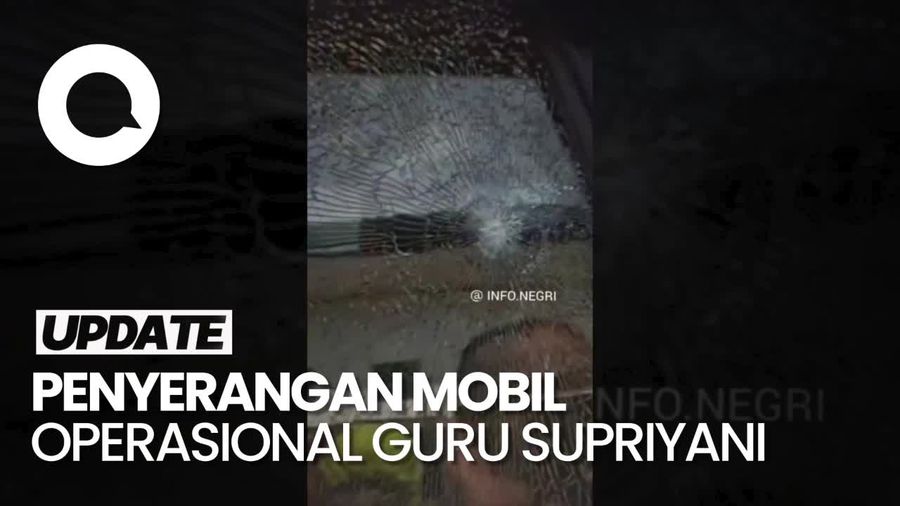 Video: Mobil Operasional Guru Supriyani Diserang OTK, Polisi Turun Tangan