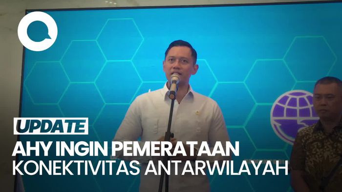 Video AHY: Konektivitas Antarwilayah Bukan Hanya Jawa, Tapi Aceh hingga Papua