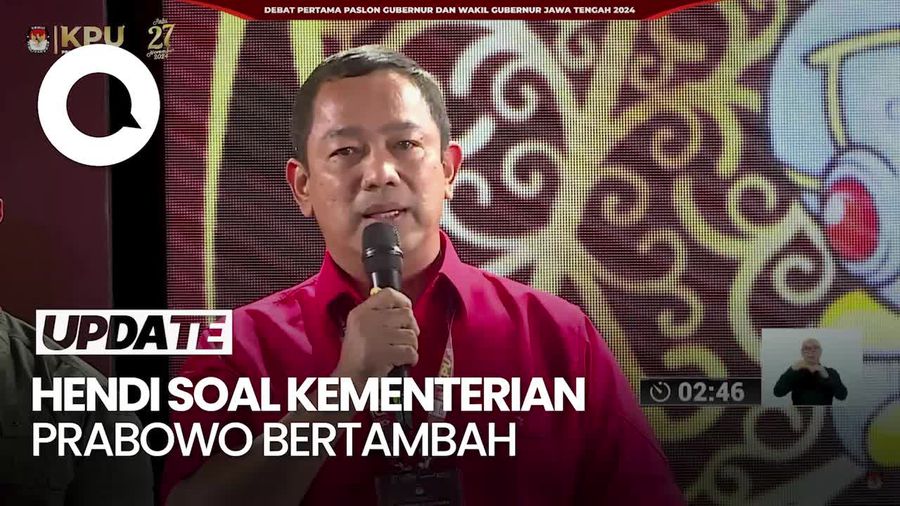 Video Hendi Siap Jadi Perpanjangan Tangan Kabinet Prabowo: Kami Tunggu PP