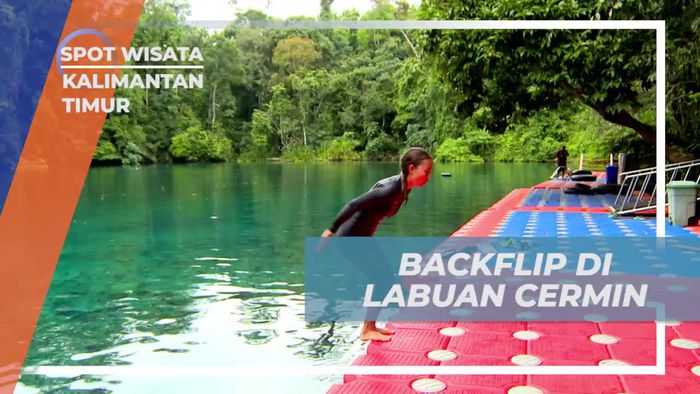 Menikmati Keseruan Backflip di Labuan Cermin, Kalimantan Timur