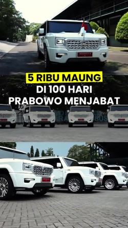 Video KSP Targetkan 5 Ribu Mobil Maung di 100 Hari Prabowo Menjabat