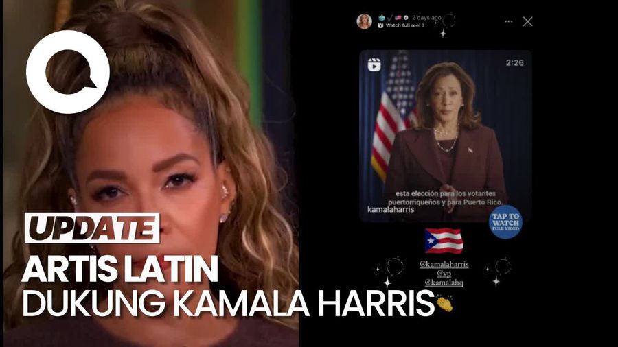 Video: Geram Puerto Rico Disebut Pulau Sampah, J.Lo Dukung Kamala