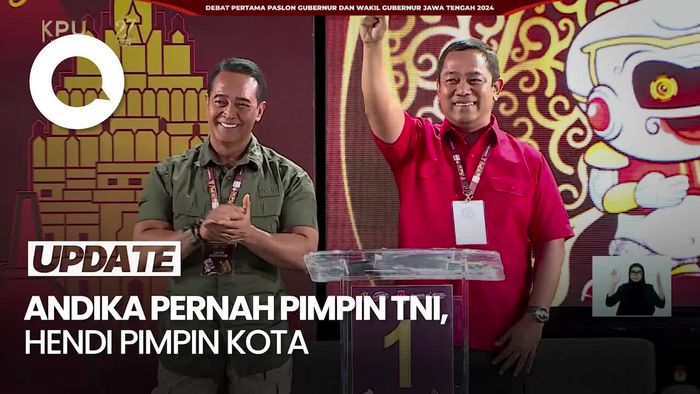 Video Hendi Tutup Debat: Andika Pernah Pimpin TNI, Saya Pernah Kelola Kota