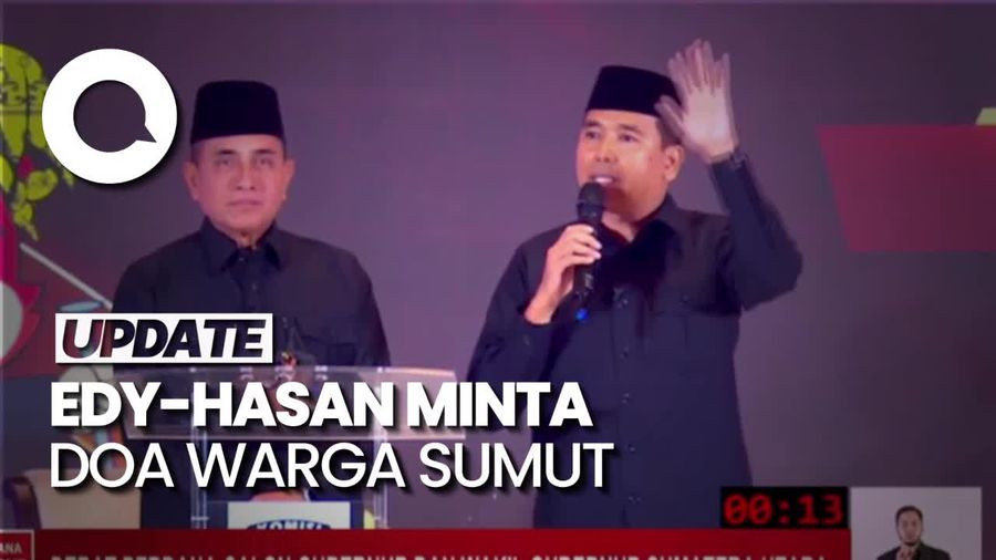 Video Edy-Hasan Minta Doa ke Warga Sumut: Kami Tak Punya Kekuatan Penguasa