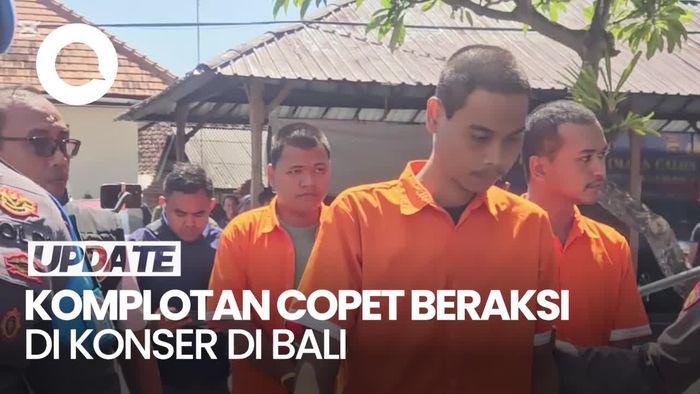 Video: Komplotan Copet Beraksi di Konser di Bali, 50 HP Pengunjung Raib