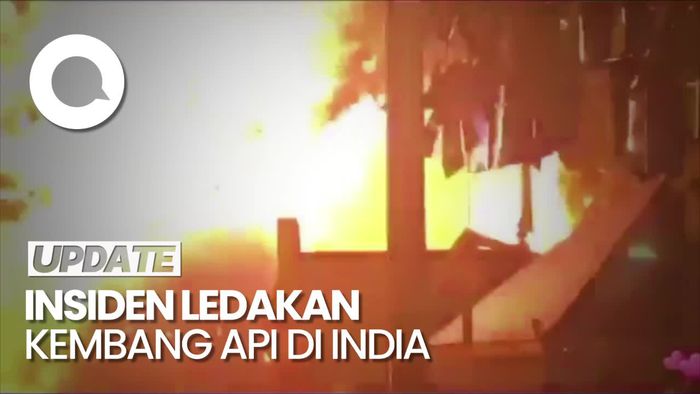 Video: Festival Kembang Api di India Berujung Ledakan, 8 Orang Kritis