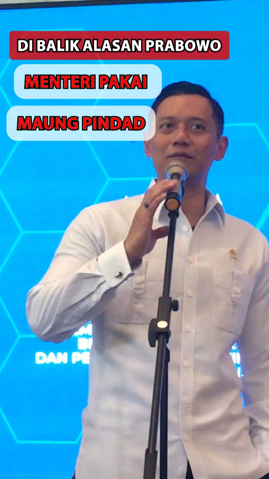 Video: AHY Ungkap Alasan Prabowo Ingin Menterinya Pakai Maung Pindad